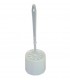 Ensemble WC brosse + réceptacle blanc