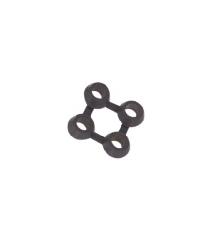 Pastille de raccordement pour caillebotis