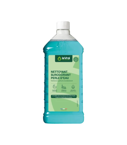 Ménage parfumant désinfectant Perle d'eau - 5 litres - LE VRAI PROFESSIONNEL