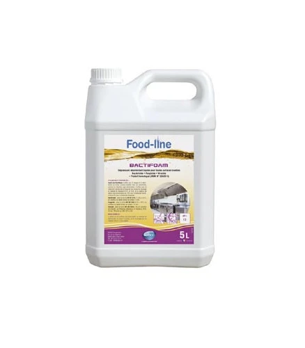 Bactifoam dégraissant désinfectant alimentaire Food line, 5 litres - CHRISTEYNS