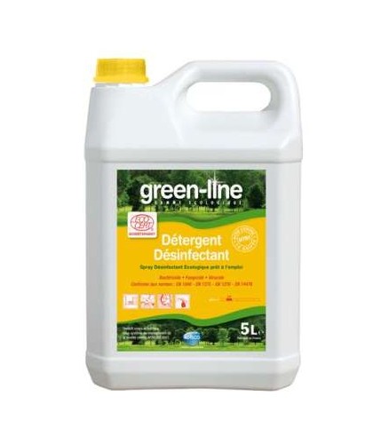 Détergent désinfectant Green line, 5 litres - CHRISTEYNS