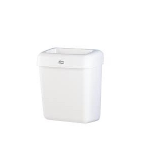 Poubelle Tork B2 blanche 20L | Compacte & hygiénique