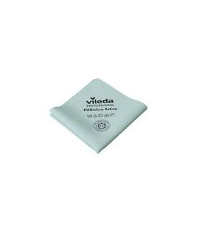 Purmicro verte 38x35 cm (lot de 5) | Lavette microfibre pro