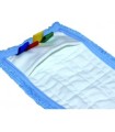 Frange balai à plat 50 x 13 cm microfibre - DME