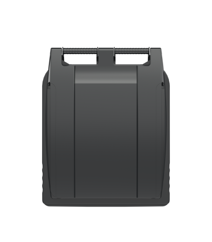 Couvercle gris 240L | GD Lyon – Pour conteneur poubelle