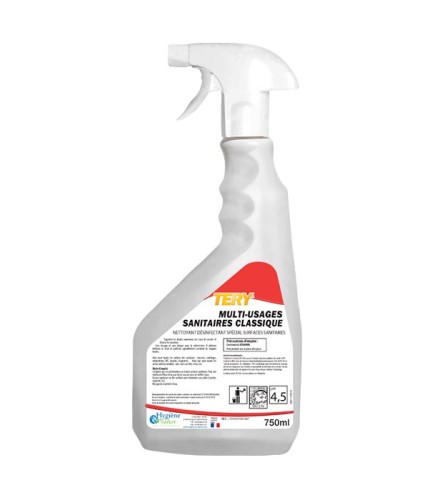 Multi-usages sanitaires classique Tery, 750 ml - HYGIENE ET NATURE