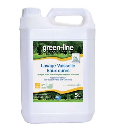 Lave-vaisselle eau dure Green line, 5 litres - CHRISTEYNS