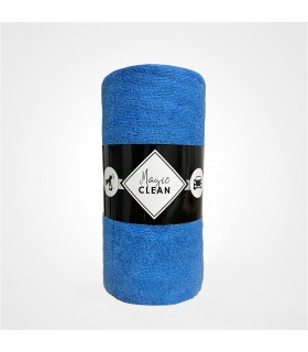 LAVETTE MAGIC CLEAN BLEU RLX DE 75 MICROFIBRE PRE DECOUPEES