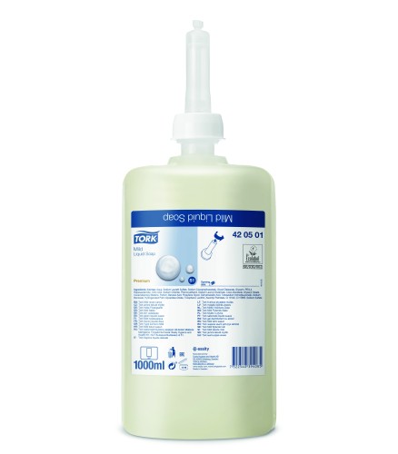 Savon S1 doux, 6 x 1 litre - TORK