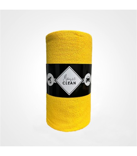 Lavette Magic Clean jaune, Rouleau 75 microfibres - VILEDA