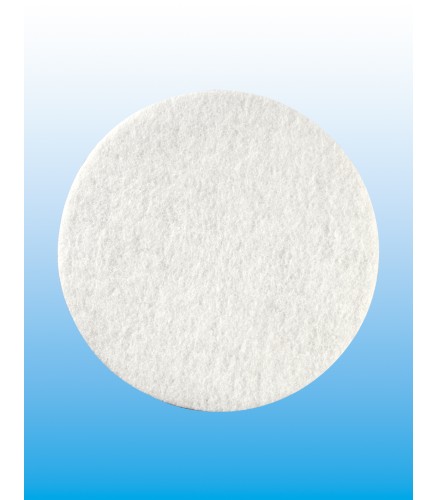 Disque blanc pour finition parquet, diamètre 432 mm - KIEHL