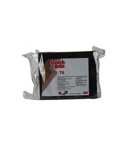 Tampon noir petit modèle - 20 x 95 x 158 mm - 3M