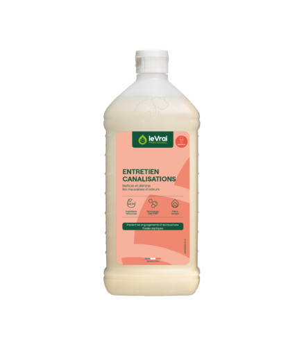 Entretien canalisations et fosses septiques - Flacon 1 litre - ENZYPIN