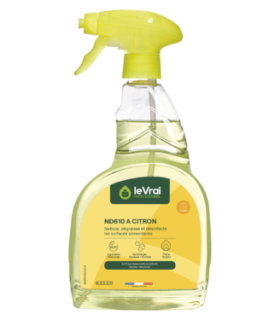 ND 610 A milieu alimentaire - Pulvérisateur 750 ml - LE VRAI PROFESSIONNEL