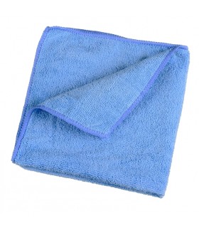 Lavette microfibres bleue - Lot de 10 - DECITEX