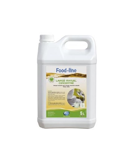 Lavage manuel concentré citron Food line, 5 litres - CHRISTEYNS