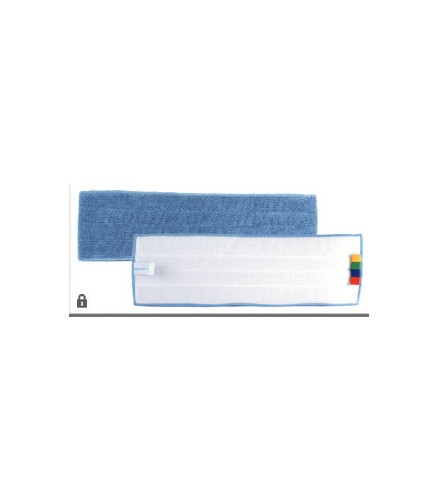 Frange microfibre et polyester velcro, 40 cm - TAMPEL