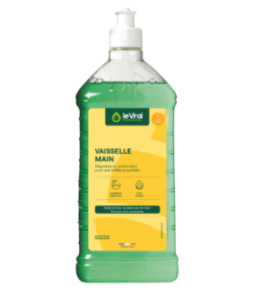 Vaisselle Main pour la cuisine - Flacon 1 litre - LE VRAI PROFESSIONNEL