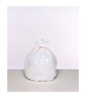 Sacs poubelle blancs, 20 litres, épaisseur 10 microns - Lot de 1000 - BARBIER
