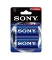 Piles rondes LR20, Xtra Power, paquet de 2 - SONY