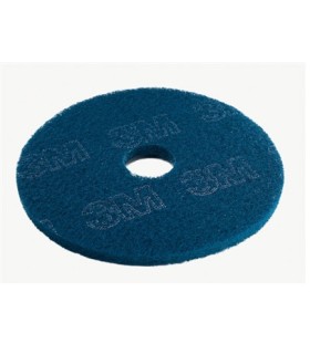 Disque d'entretien des sols bleu Scotch-Brite - Diamètre 355 mm - 3M