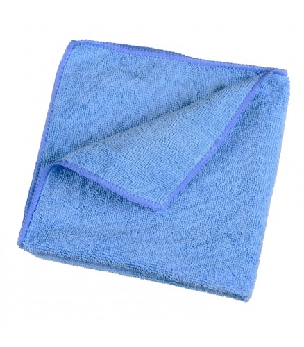 Lavette microfibres bleue - Lot de 10 - DECITEX