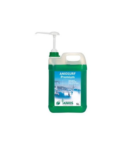 Détergent désinfectant Surfanios Premium, 5 litres - ANIOS