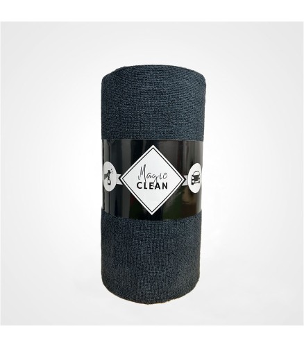 Lavette Magic Clean noire, Rouleau 75 microfibres - VILEDA