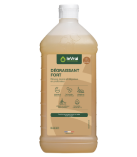 Dégraissant fort - Flacon 1 litre - LE VRAI PROFESSIONNEL