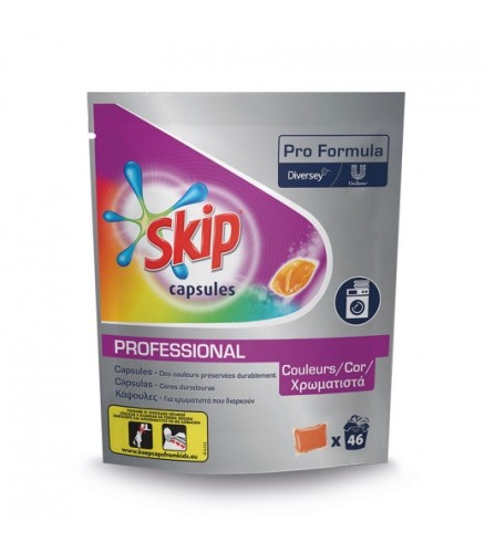 Capsules Professional couleurs Skip, paquet de 46 doses - DIVERSEY