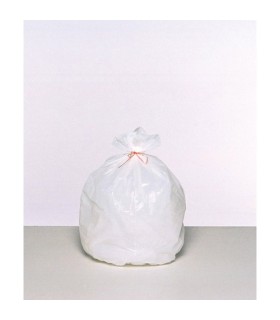 Sacs poubelle blancs, 30 litres, épaisseur 13 microns - Lot de 1000 - BARBIER