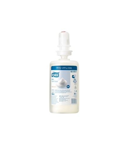 Savon S4 mousse doux, 1 litre - TORK