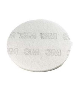 Disque de lustrage blanc Scotch-Brite - Diamètre 355 mm - 3M