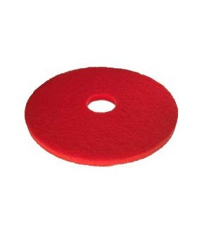 Disque rouge pour entretien des sols - Diamètre 380 mm - 3M