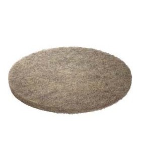 Disque de lustrage en fibre naturelle Scotch-Brite - Diamètre 432 mm - 3M