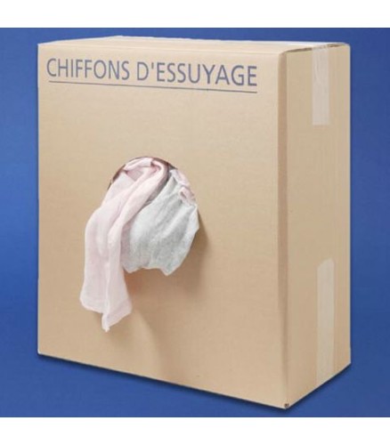 Chiffons tricot extra-clairs, 5 kg - BIC