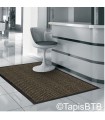 Tapis Smart marron, 40 x 60 cm - BENOIT TAPIS BROSSE