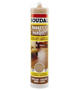 Joint parquet chêne moyen, 310 ml - PLASTOR