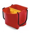 Seau bi-bac 2 x 14 litres avec cloison - DME