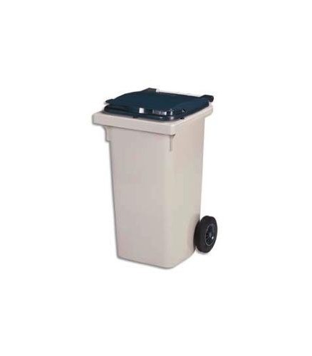Conteneur 2 roues type Grand Lyon, gris - 140 litres - COLLVERT