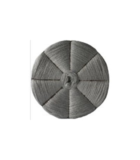 Disque laine d'acier inox, diamètre 432 mm, grade n°2 - TAMPEL