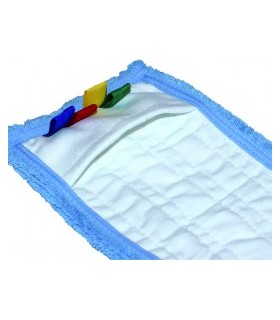 Frange balai à plat 50 x 13 cm microfibre - DME