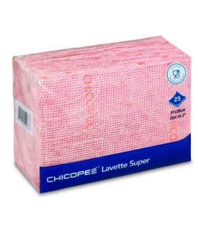 Lavettes Super roses - Lot de 25 - CHICOPEE