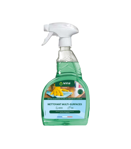 Nettoyant multi-surfaces - Pulvérisateur 750 ml - LE VRAI PROFESSIONNEL