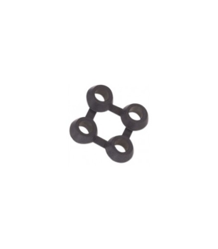 Pastille de raccordement pour caillebotis