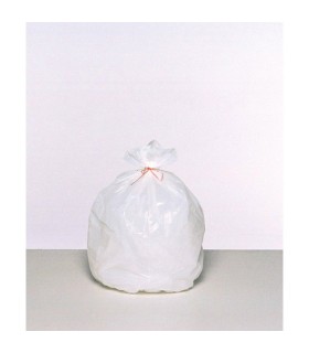 Sacs poubelle blancs, 30 litres, épaisseur 13 microns - Lot de 1000 - BARBIER