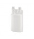 Flacon doseur rechargeable + 2 bouchons, 1 litre - WIMBEE