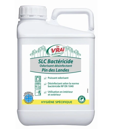 Odorisant désinfectant SLC Bactéricide, Pin des Landes - 5 litres - LE VRAI PROFESSIONNEL