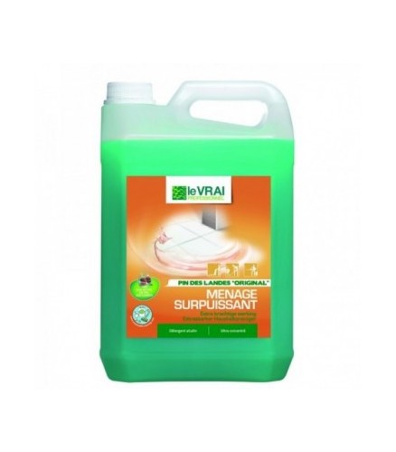 Ménage surpuissant, Pin des Landes - 5 litres - LE VRAI PROFESSIONNEL
