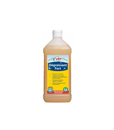 Dégraissant fort - Flacon 1 litre - LE VRAI PROFESSIONNEL